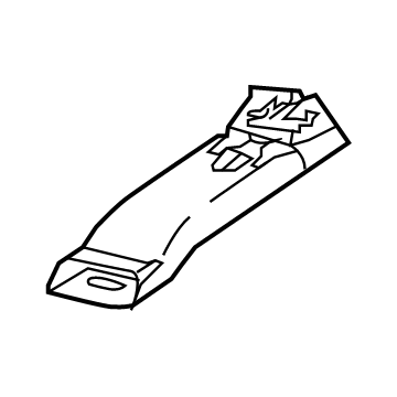 Mopar 68285784AA Floor Distribution Duct 68285784AA Mopar Floor Distribution Duct Illustration 1 of 1