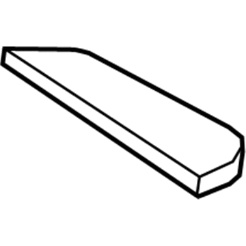 5028505AB Mopar Dash Panel Silencer Illustration 1 of 1