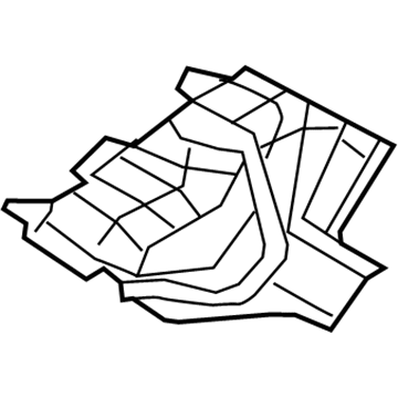 5028711AE Mopar Dash Panel Silencer Illustration 1 of 1