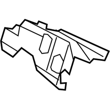 5020643AB Mopar Dash Panel Silencer Illustration 1 of 1