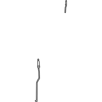 RH42DKAAB Mopar Door Latch Knob Illustration 1 of 1