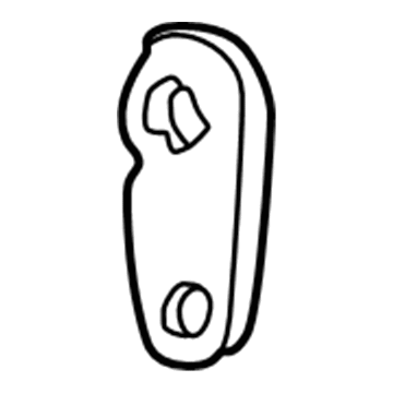 4717288 Mopar Lever-Door Lock Cylinder Illustration 1 of 1