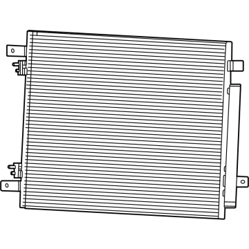 Ram ProMaster EV A/C Condenser - 57009182AA
