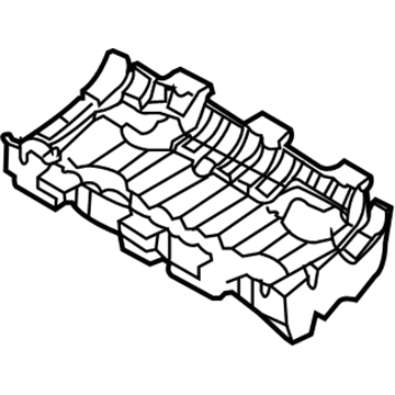 53013735AB Mopar Cushion-Engine Illustration 1 of 1