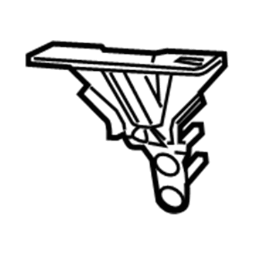68210033AA Mopar Bracket-Exhaust Particulate Filter Illustration 1 of 1