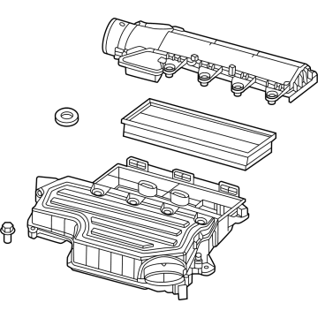 Dodge Hornet Air Filter Box - 68579078AA