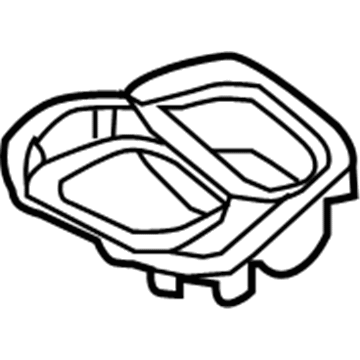 5LE51LR5AB Mopar Floor Console Panel Illustration 1 of 1