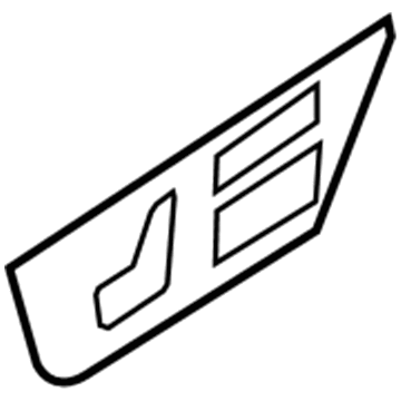 1NK94XDVAA Mopar Seat Latch Bezel Illustration 1 of 1