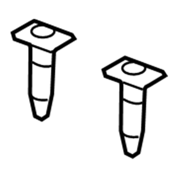 1NK96DK2AA Mopar Headrest Sleeve Illustration 1 of 1