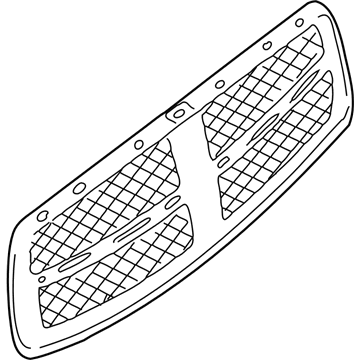 2002 Dodge Ram 1500 Grille - 5073287AA