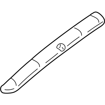 82207279AB Mopar Shield Ki-Air - Front Illustration 1 of 1