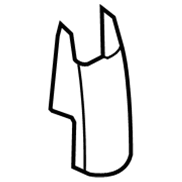 5HP13BD1AB Mopar Adjustable Turning Loop Cover Illustration 1 of 1