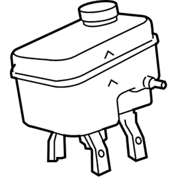 Jeep Brake Master Cylinder Reservoir - 68055208AC