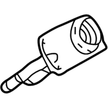 2004 Jeep Grand Cherokee Fuel Filler Neck - 52100830AC