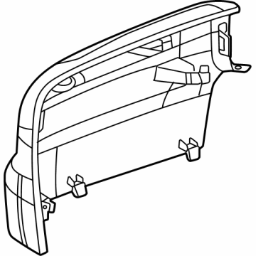 2025 Ram 1500 Mirror Cover - 68666801AA