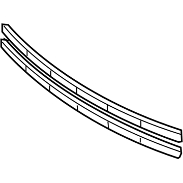 5303570AC Mopar Filler-Front Bumper FASCIA Illustration 1 of 1