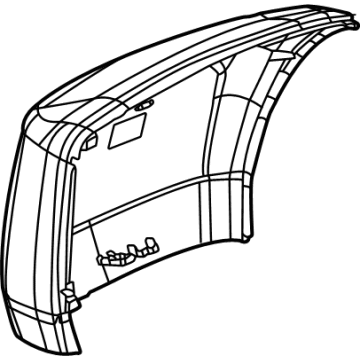 2025 Jeep Grand Cherokee Mirror Cover - 68541288AA