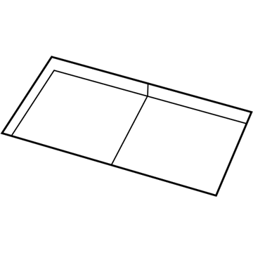 68018126AB Mopar Storage-Rear Load Floor Illustration 1 of 1