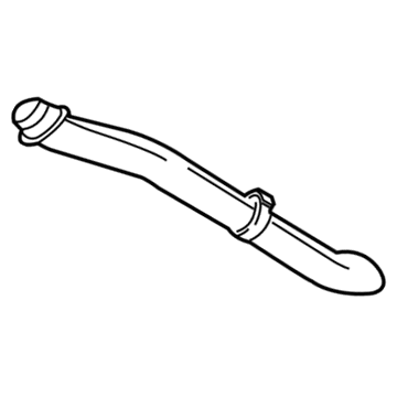 Mopar 4717938AC Hose-WIPER Drain Module 4717938AC Mopar Hose-WIPER Drain Module Illustration 1 of 1