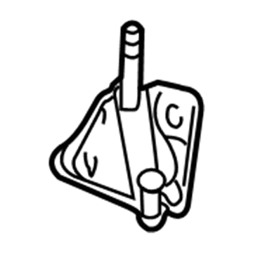 2007 Dodge Grand Caravan Wiper Pivot - 5080842AA