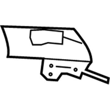 68026888AA Mopar Bracket Illustration 1 of 1