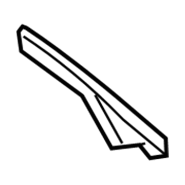 68026904AA Mopar Seal-Folding Top Side Rail Rear Illustration 1 of 1