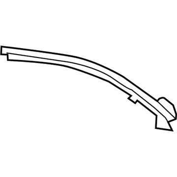 68026918AA Mopar Panel-Folding Top Trim Illustration 1 of 1