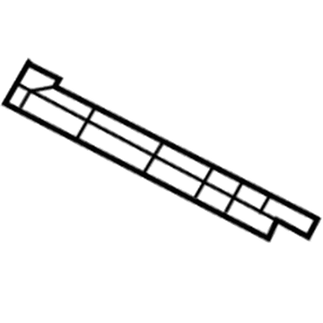 68026916AA Mopar Panel-Folding Top Trim Illustration 1 of 1