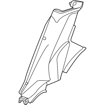 1SL52DX9AA Mopar Panel-Quarter Trim Illustration 1 of 1