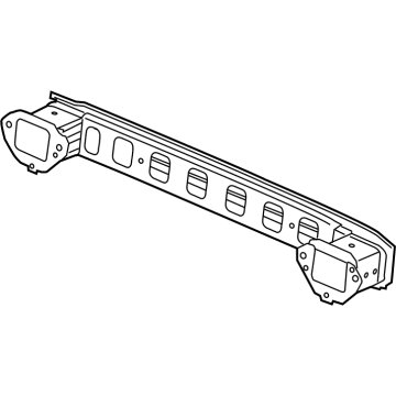 68455619AA Mopar Rear Bumper Beam Illustration 1 of 1