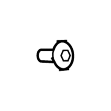 Mopar WX68DK7AA Rivet WX68DK7AA Mopar Rivet Illustration 1 of 1