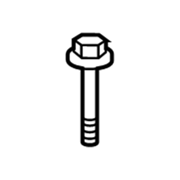 6104184AA Mopar Hexagon Flange Head Bolt Illustration 1 of 1