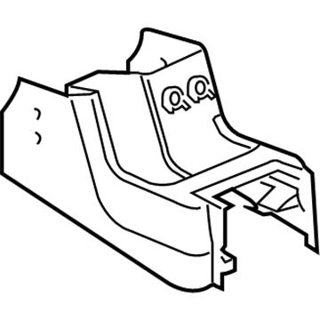 Mopar 1LM421K7AA Console-Floor 1LM421K7AA Mopar Console-Floor Illustration 1 of 1