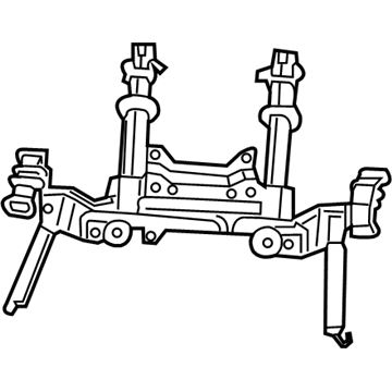 Mopar 68227115AB Active Head Restraints Headrest 68227115AB Mopar Active Head Restraints Headrest Illustration 1 of 1