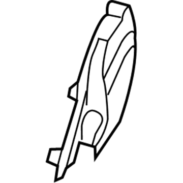 Mopar 1ZV82DX9AB Seat Shield 1ZV82DX9AB Mopar Seat Shield Illustration 1 of 1