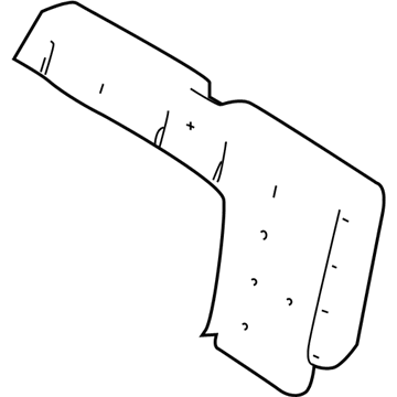 1EE801J3AA Mopar Rear Seat Back Illustration 1 of 1