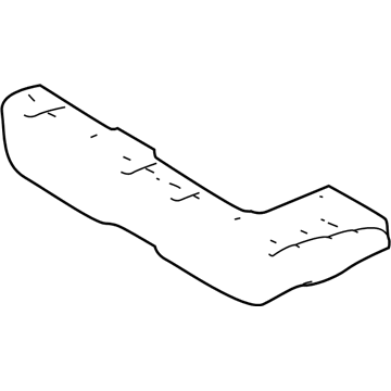 2004 Jeep Wrangler Seat Cushion - XU521J3AA