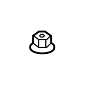6504537 Mopar Nut-FLANGE Locking Illustration 1 of 1