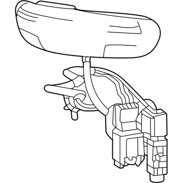 Mopar 4672921AC CAMERA-DRIVER MONITORING 4672921AC Mopar CAMERA-DRIVER MONITORING Illustration 1 of 1