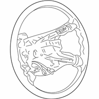 Chrysler Cirrus Steering Wheel - JF82SC8 Leather 4-Spoke