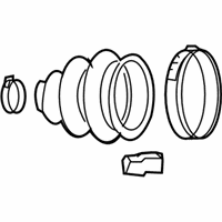 Dodge Caravan CV Boot - 5161251AA Boot-Half Shaft