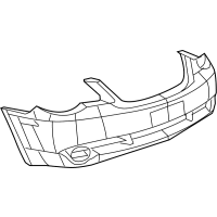Dodge Avenger Bumper - 68004697AA Front Bumper Cover