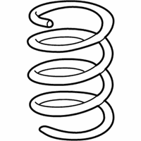 Chrysler PT Cruiser Coil Springs - 4656522AB Front Suspension Coil Spring