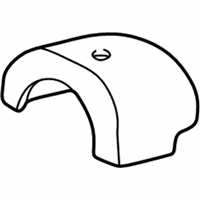 Dodge Grand Caravan Steering Column Cover - TE25XTMAA Steering Column Shroud