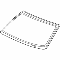 Dodge Ram 3500 Windshield - 68036992AA Windshield-Shipping Assembly - 25 Lite