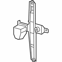 Jeep Compass Window Regulator - 5074938AA Rear Door Window Regulator Right