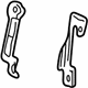 Mopar 5072596AA Radio Bracket