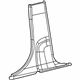 Mopar 1BE36DX9AC B Pillar Lower Trim Panel