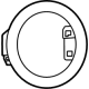 Mopar 5YK70WS3AB BEZEL-IGNITION KEY CYLINDER
