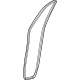 Mopar 68630478AA W/STRIP-FRONT DOOR OPENING